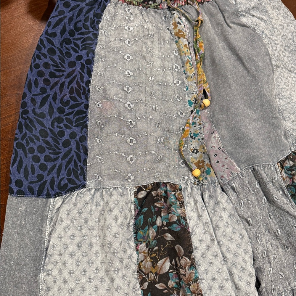 "Young Threads” NWT Wide Leg
Patchwork Pants NWT - image 3